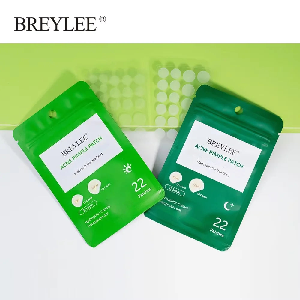 22 Patches Invisible Acne Pimple Patch Made with Tea Tree Exact Waterproof & Breathable Acne Pimple Covering Sticker