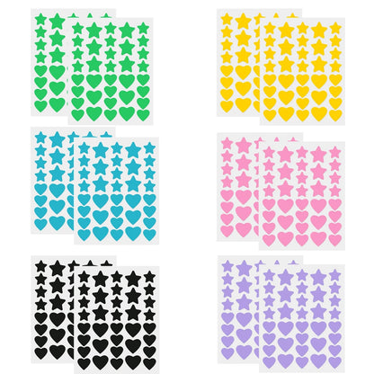 432 Colorful Pimple Patches Cute Star Shaped Pimple Cover Sticker Invisible Pimple Cover Removal Pimple Patch