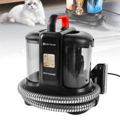 Spot Cleaner | Spot & Stain Remover | Handheld Carpet Cleaning Machine | Portable Carpet & Upholstery Cleaner | Dual Water Tank Spot Washer | Ideal for Pet Stains, Sofas, Rugs, Cars & Upholstery