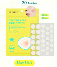 22 Patches Invisible Acne Pimple Patch Made with Tea Tree Exact Waterproof & Breathable Acne Pimple Covering Sticker