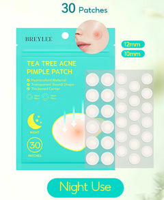 22 Patches Invisible Acne Pimple Patch Made with Tea Tree Exact Waterproof & Breathable Acne Pimple Covering Sticker