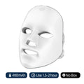 Rechargeable Facial LED Mask 7 Colors LED Photon Beauty Mask Skin Rejuvenation Home Face Lifting Whitening Skin Care Beauty Mask