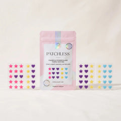 Patchless Star Pimple Patches – 432 Pack Colorful Blemish Covers