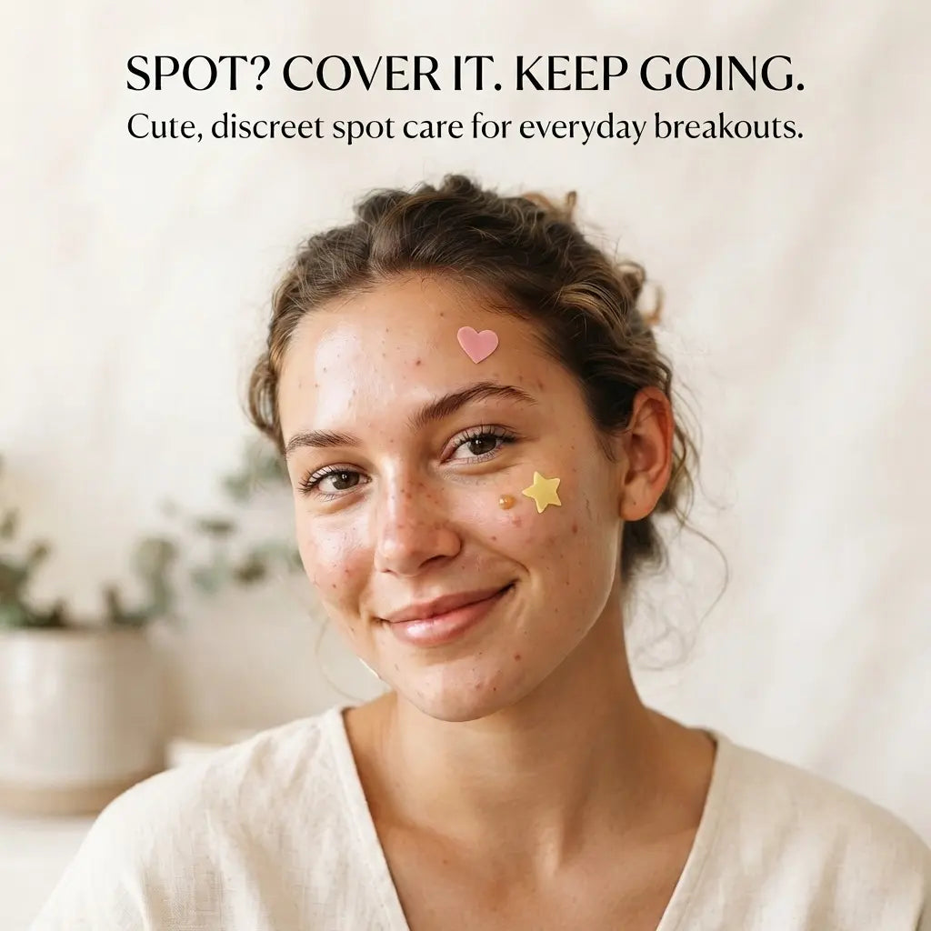 Patchless Star Pimple Patches – 432 Pack Colorful Blemish Covers