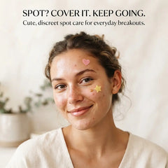 Patchless Star Pimple Patches – 432 Pack Colorful Blemish Covers