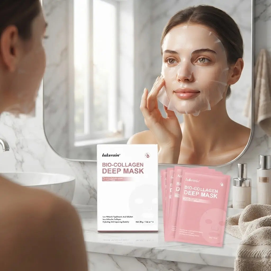 Patchless Glass™ | 4pcs Collagen Deep Hydrating & Cleanse Face Mask