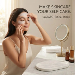 Re-usable Silicone Face Patches Set – Anti-Wrinkle Wrinkle Smoothing Pads for Forehead, Under Eyes & Smile Lines