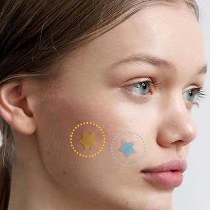 432 Colorful Pimple Patches Cute Star Shaped Pimple Cover Sticker Invisible Pimple Cover Removal Pimple Patch